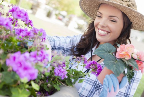Safe gardening practices and protective equipment for garden work