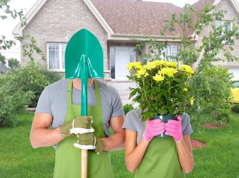 Hardscaping and lawn design elements for landscaping in Lee